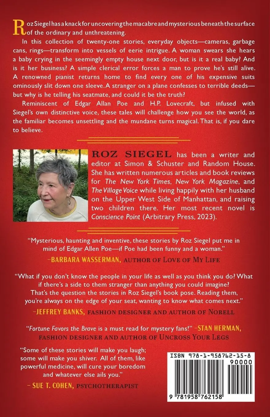 Rückseite: 9781958762158 | Fortune Favors the Brave | Roz Siegel | Taschenbuch | Englisch | 2025