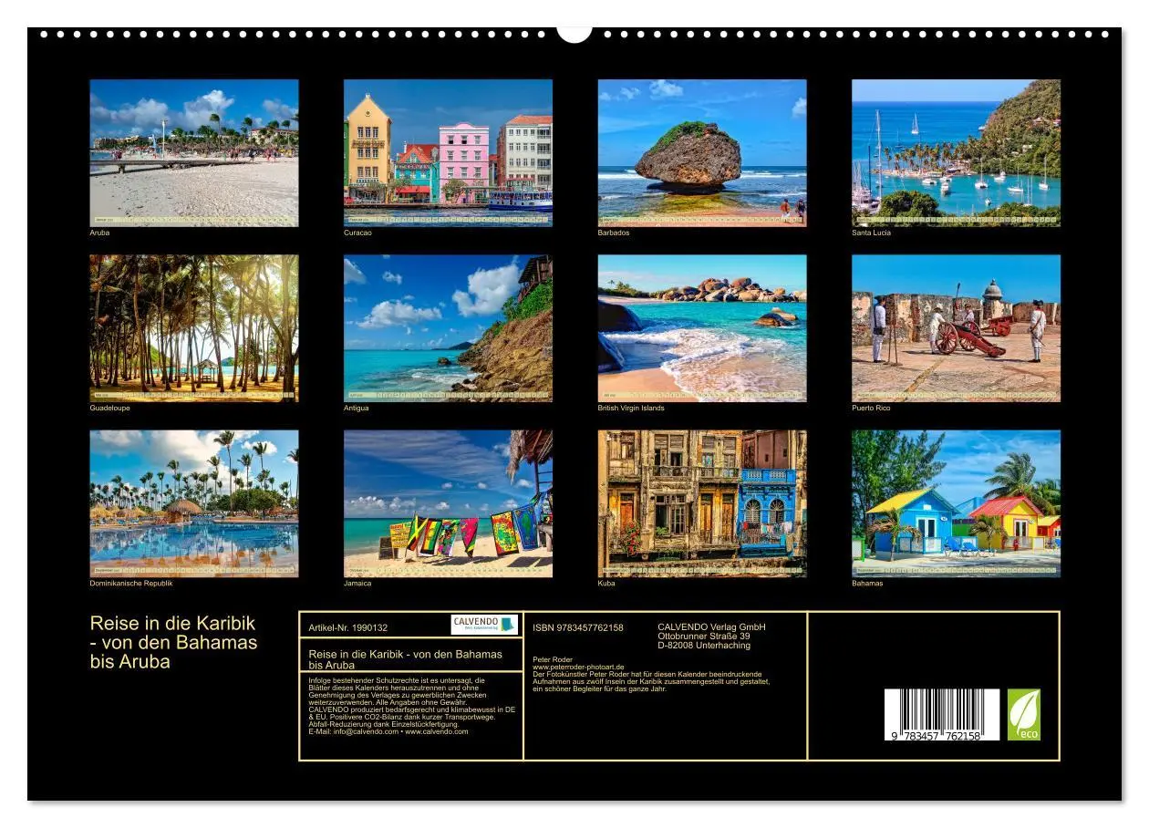 Bild: 9783457762158 | Reise in die Karibik - von den Bahamas bis Aruba (hochwertiger...