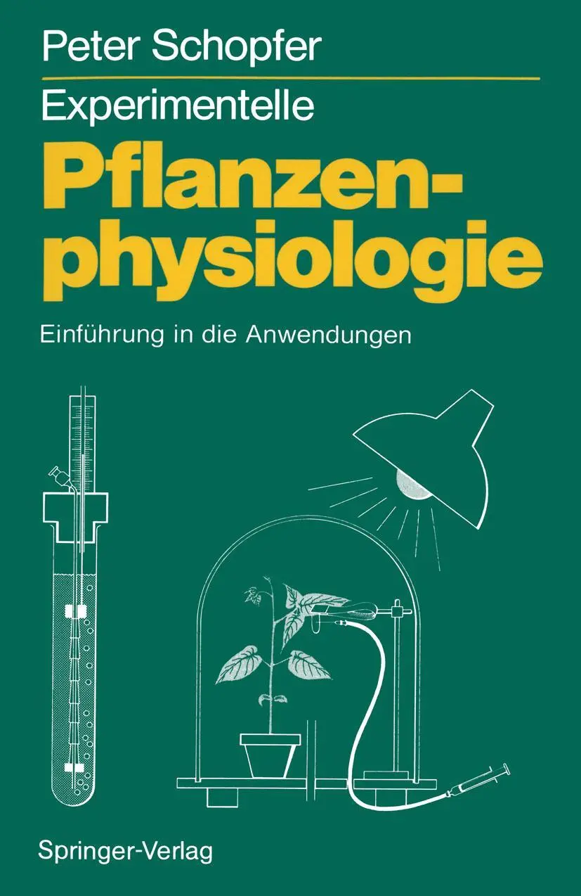 Cover: 9783540512158 | Experimentelle Pflanzenphysiologie | Peter Schopfer | Taschenbuch | xx