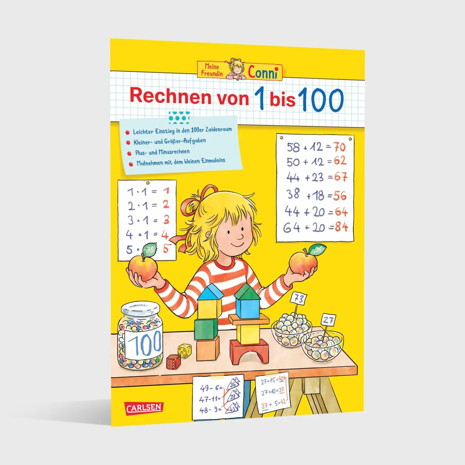 Bild: 9783551192158 | Conni Gelbe Reihe (Beschäftigungsbuch): Rechnen von 1 bis 100 | 24 S.