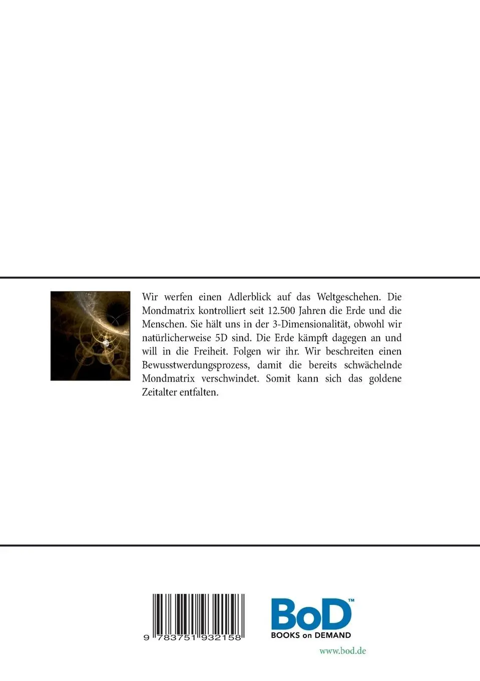 Rückseite: 9783751932158 | ConnectDoor - Zugang zur Fünften Dimension | Bernd Laudenbach (u. a.)