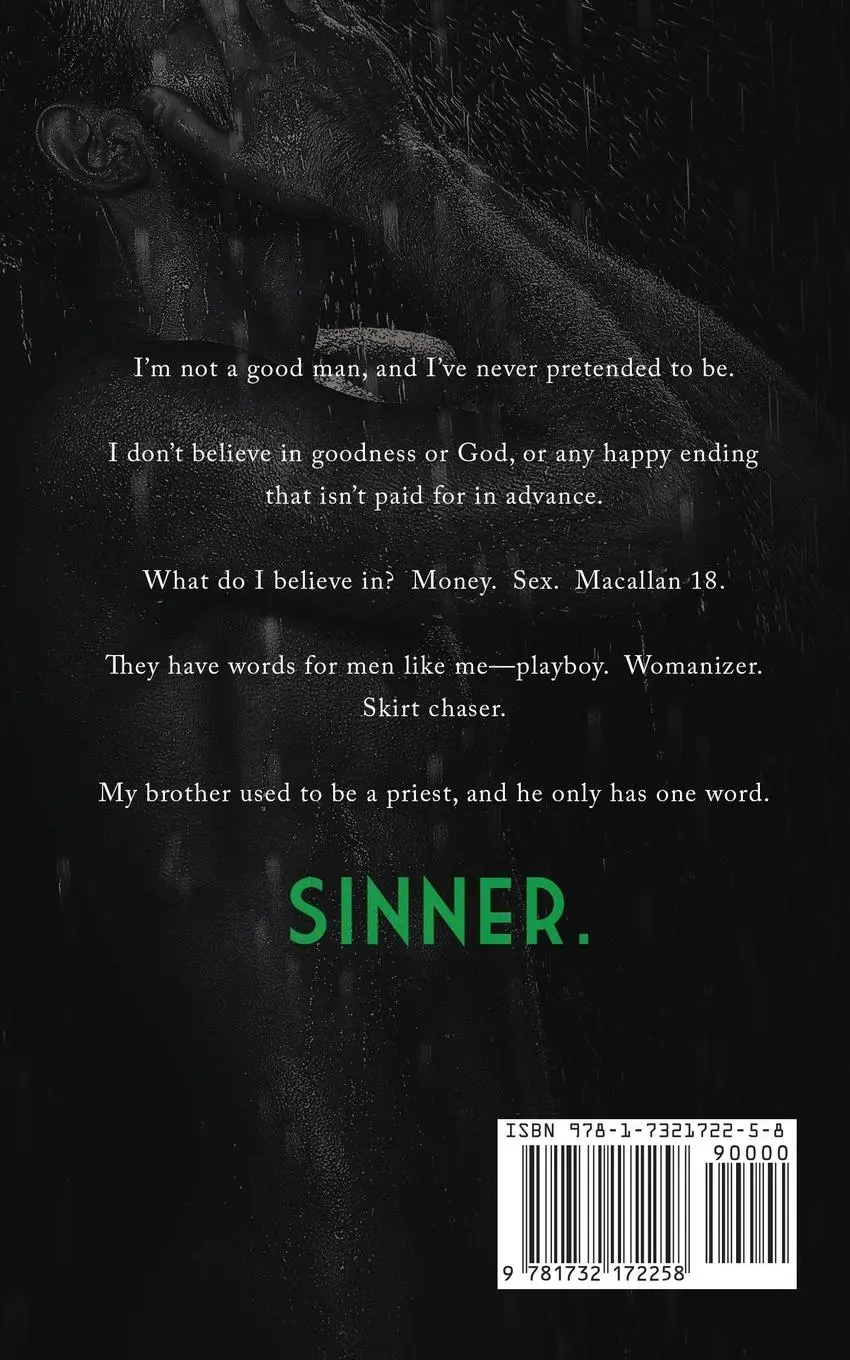 Rückseite: 9781732172258 | Sinner | Sierra Simone | Taschenbuch | Englisch | 2018 | Sierra Simone