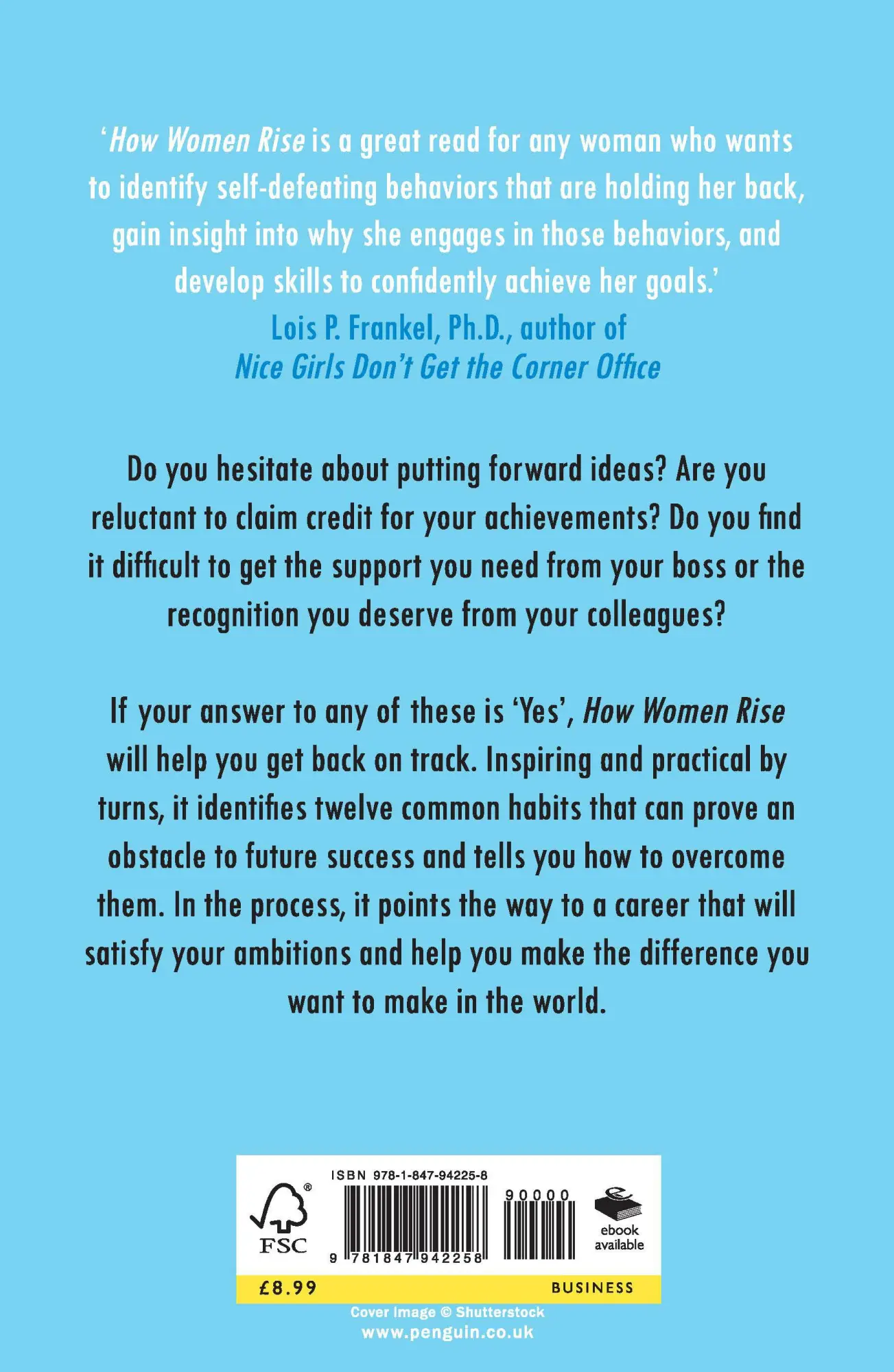 Rückseite: 9781847942258 | How Women Rise | Break the 12 Habits Holding You Back | Taschenbuch