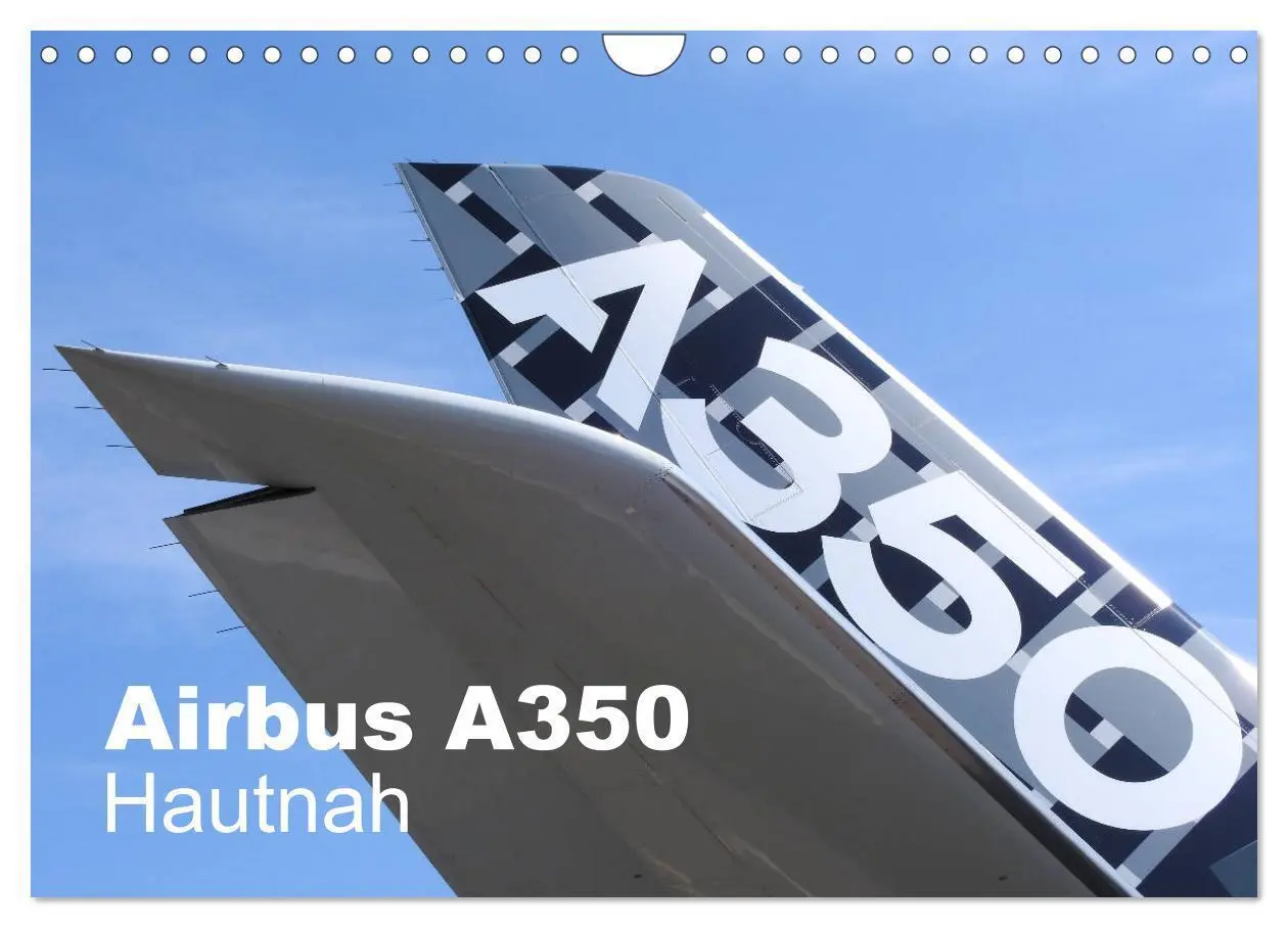 Cover: 9783435282258 | Airbus A350 Hautnah (Wandkalender 2025 DIN A4 quer), CALVENDO...