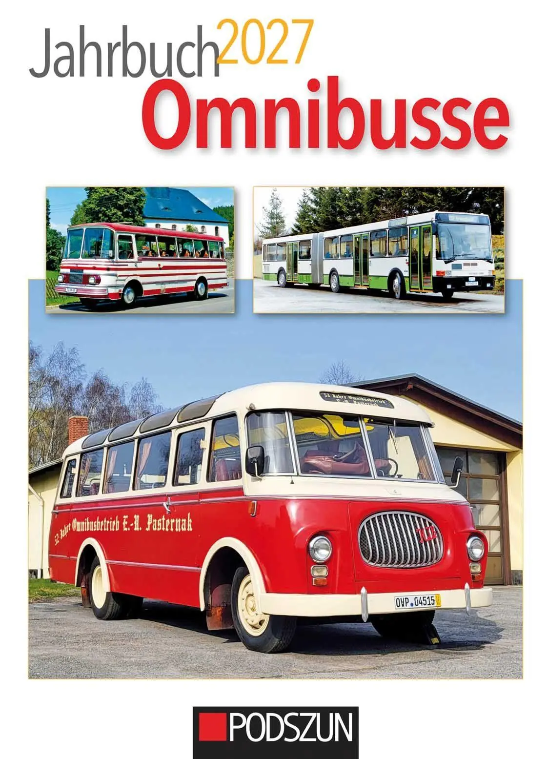 Cover: 9783751612258 | Jahrbuch Omnibusse 2027 | Taschenbuch | 144 S. | Deutsch | 2026
