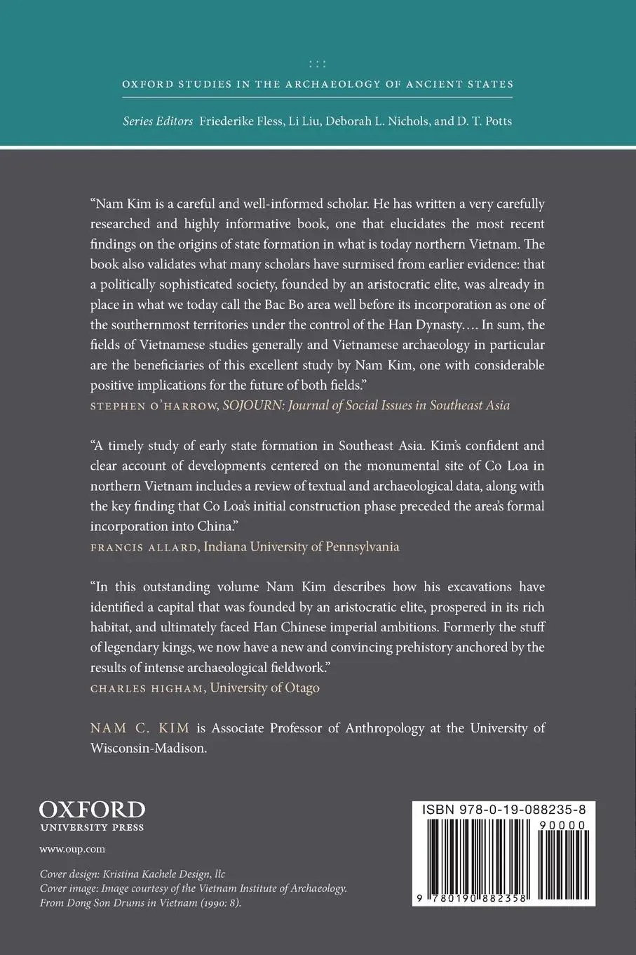 Rückseite: 9780190882358 | Origins of Ancient Vietnam | Nam C Kim | Taschenbuch | Englisch | 2018
