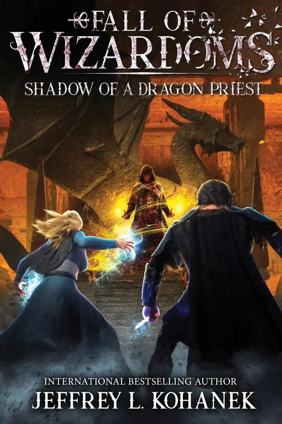 Cover: 9781949382358 | Wizardoms | Shadow of a Dragon Priest | Jeffrey L. Kohanek | Buch