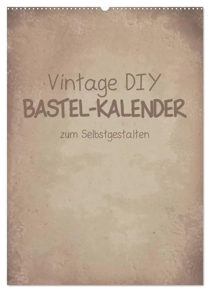Cover: 9783435962358 | Vintage DIY Bastel-Kalender -Hochformat- (Wandkalender 2025 DIN A2...