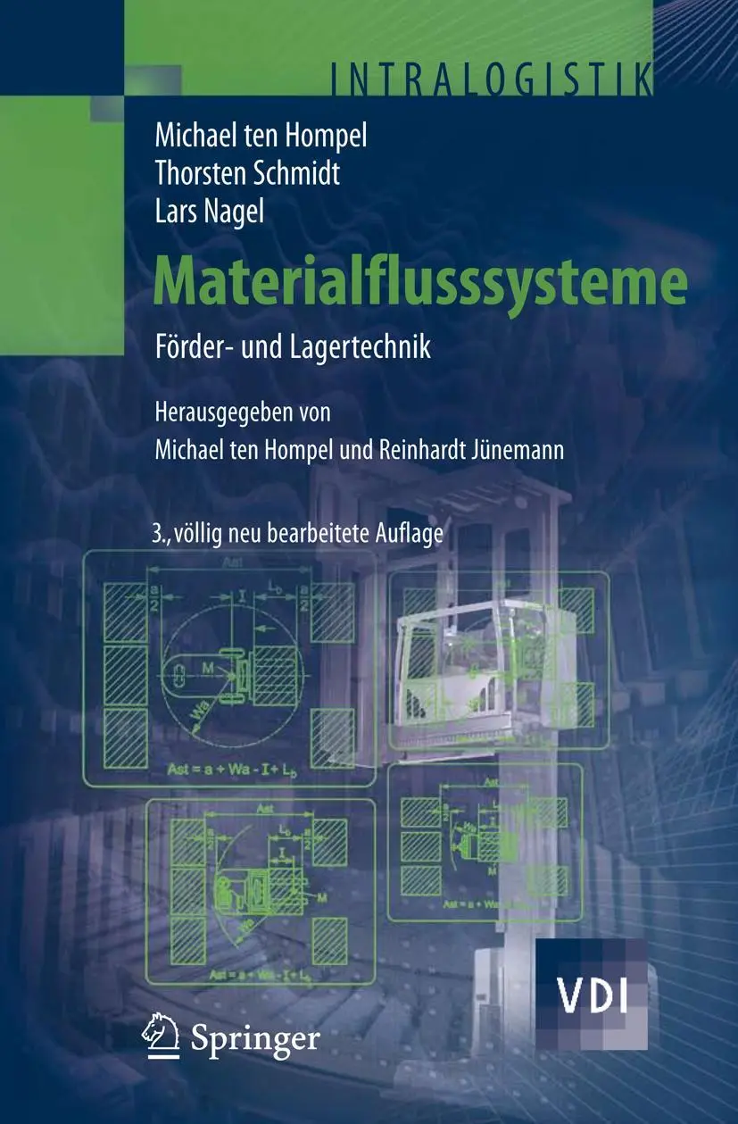 Cover: 9783540732358 | Materialflusssysteme | Förder- und Lagertechnik | Hompel (u. a.)