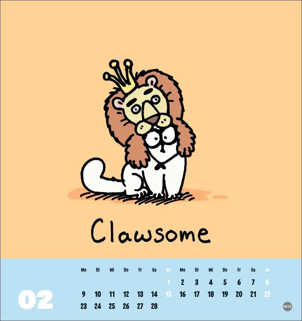 Bild: 9783756412358 | Simons Katze Postkartenkalender 2026 | Simon Tofield | Kalender | 2026
