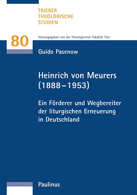 Cover: 9783790212358 | Heinrich von Meurers (1888-1953) | Guido Pasenow | Buch | 552 S.