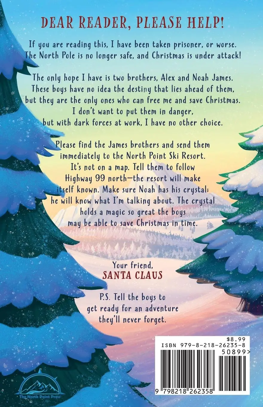 Rückseite: 9798218262358 | Magic in the Mountains | A Christmas Adventure | T. E. Milburn | Buch