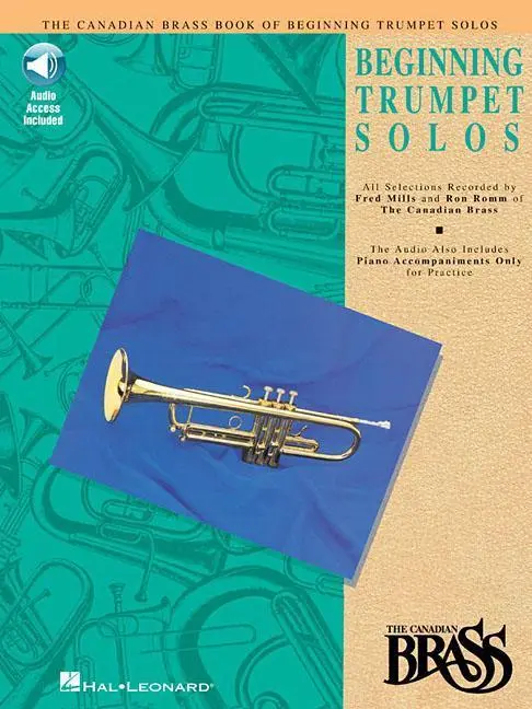 Cover: 9780793572458 | Canadian Brass Book of Beginning Trumpet Solos | Hal Leonard Corp