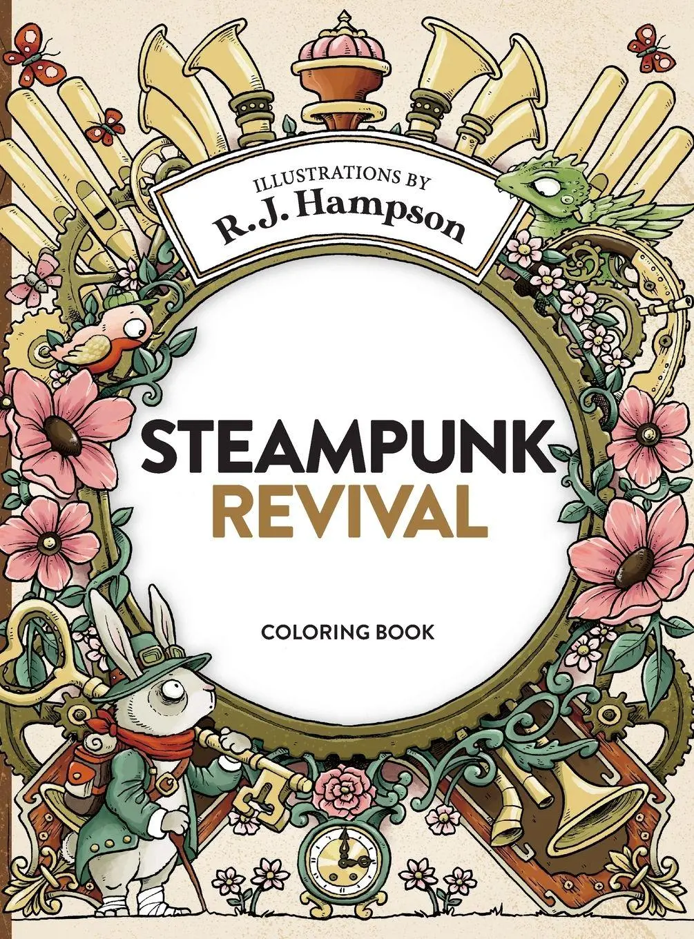 Cover: 9781922472458 | Steampunk Revival Coloring Book | R. J. Hampson | Buch | Englisch