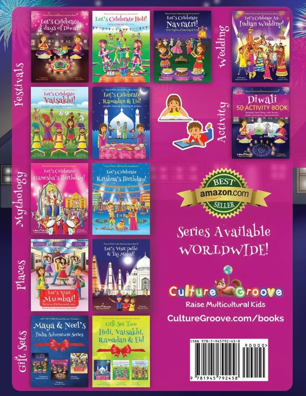 Rückseite: 9781945792458 | Diwali 50 Activity Book | Ajanta Chakraborty (u. a.) | Taschenbuch