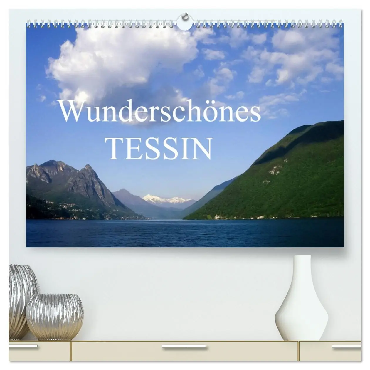 Cover: 9783516132458 | Wunderschönes Tessin (hochwertiger Premium Wandkalender 2026 DIN A2...