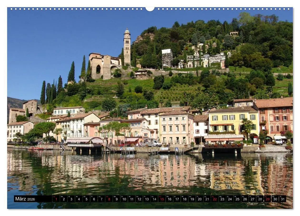 Bild: 9783516132458 | Wunderschönes Tessin (hochwertiger Premium Wandkalender 2026 DIN A2...