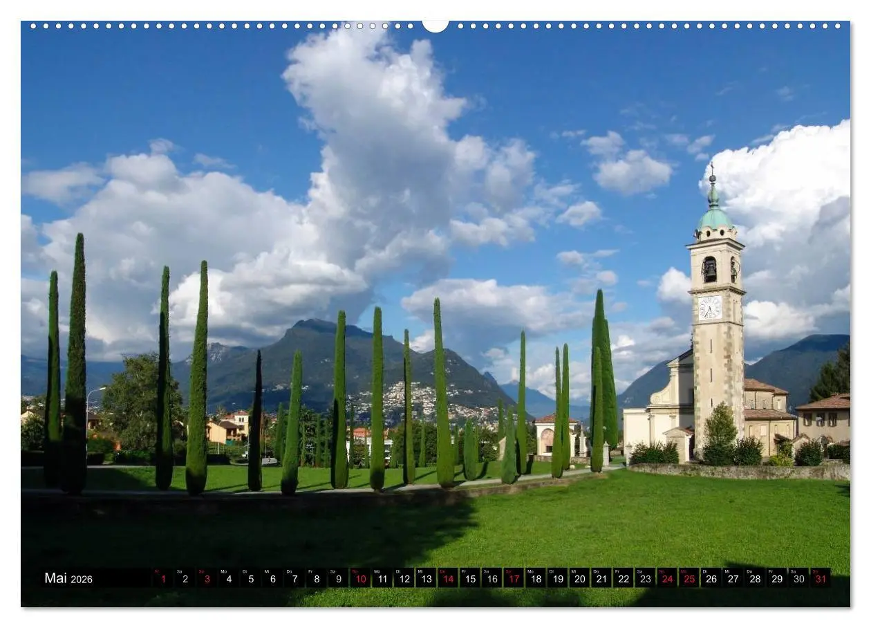 Bild: 9783516132458 | Wunderschönes Tessin (hochwertiger Premium Wandkalender 2026 DIN A2...