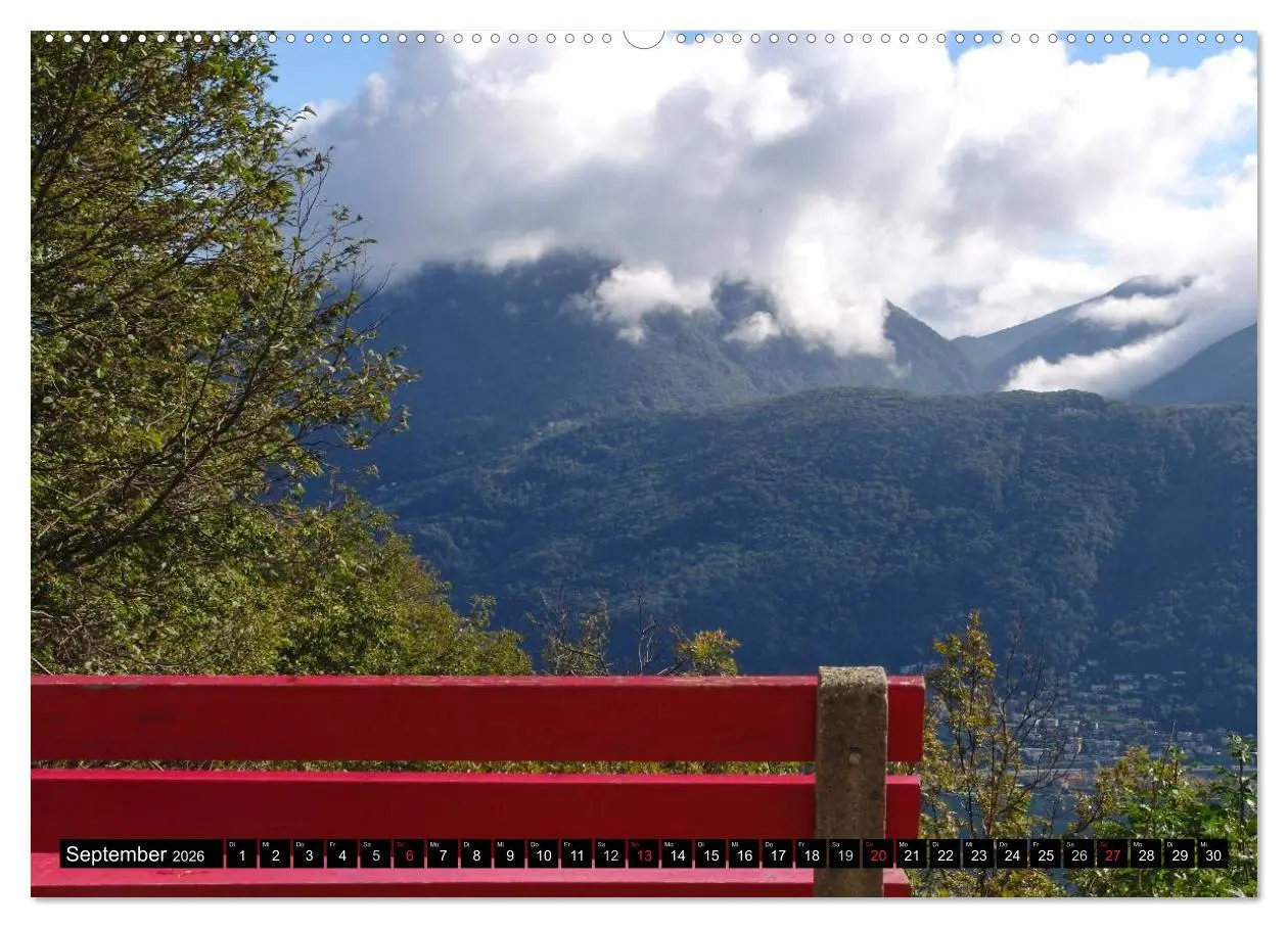 Bild: 9783516132458 | Wunderschönes Tessin (hochwertiger Premium Wandkalender 2026 DIN A2...