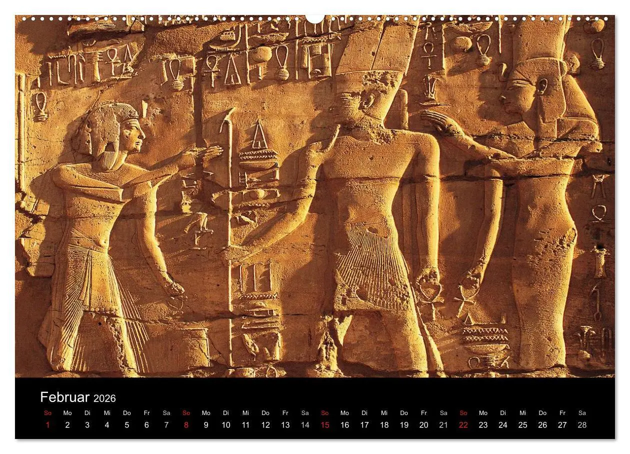 Bild: 9783516202458 | Ägypten (Wandkalender 2026 DIN A2 quer), CALVENDO Monatskalender