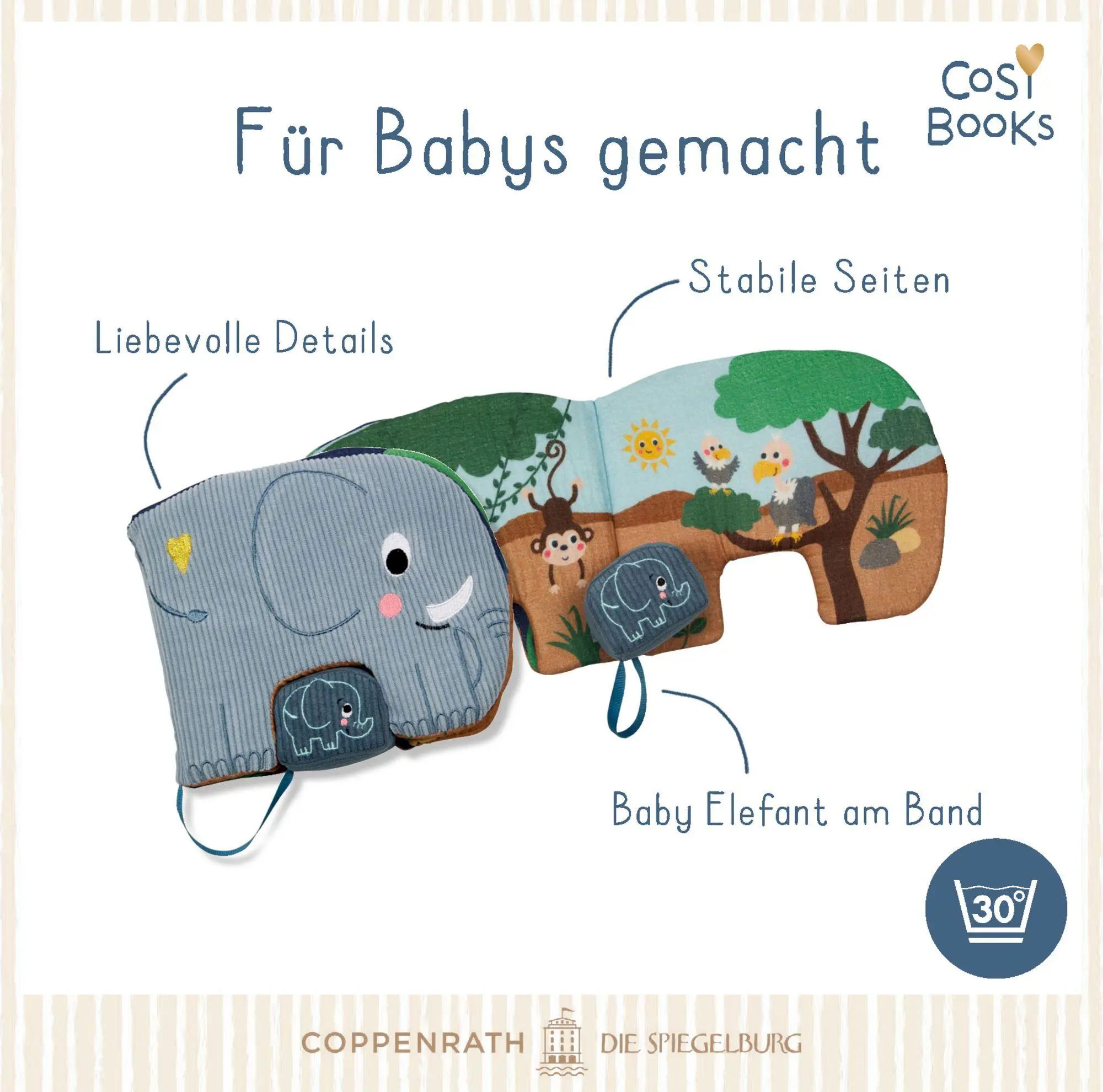 Bild: 9783649652458 | CosyBooks: Babys Spielbuch Kleiner Elefant | Buch | CosyBooks | 8 S.