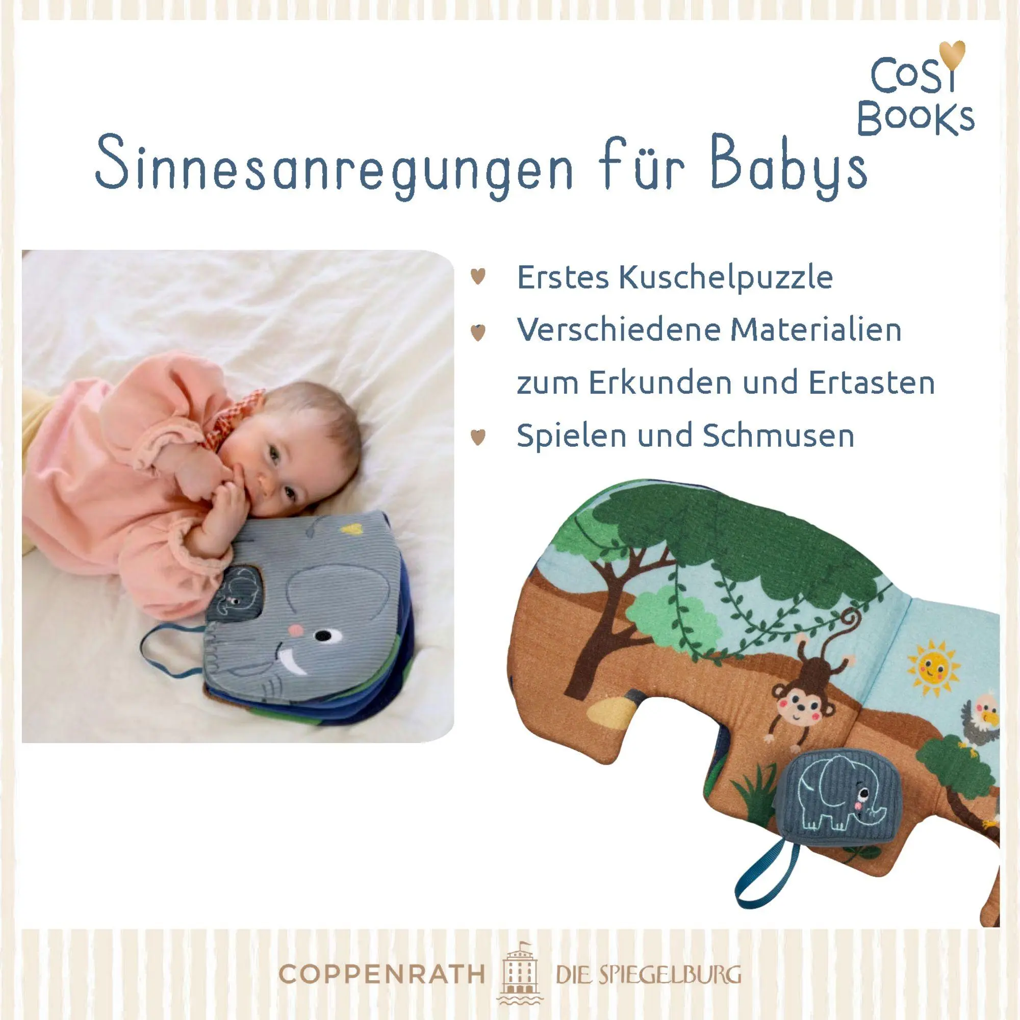Bild: 9783649652458 | CosyBooks: Babys Spielbuch Kleiner Elefant | Buch | CosyBooks | 8 S.