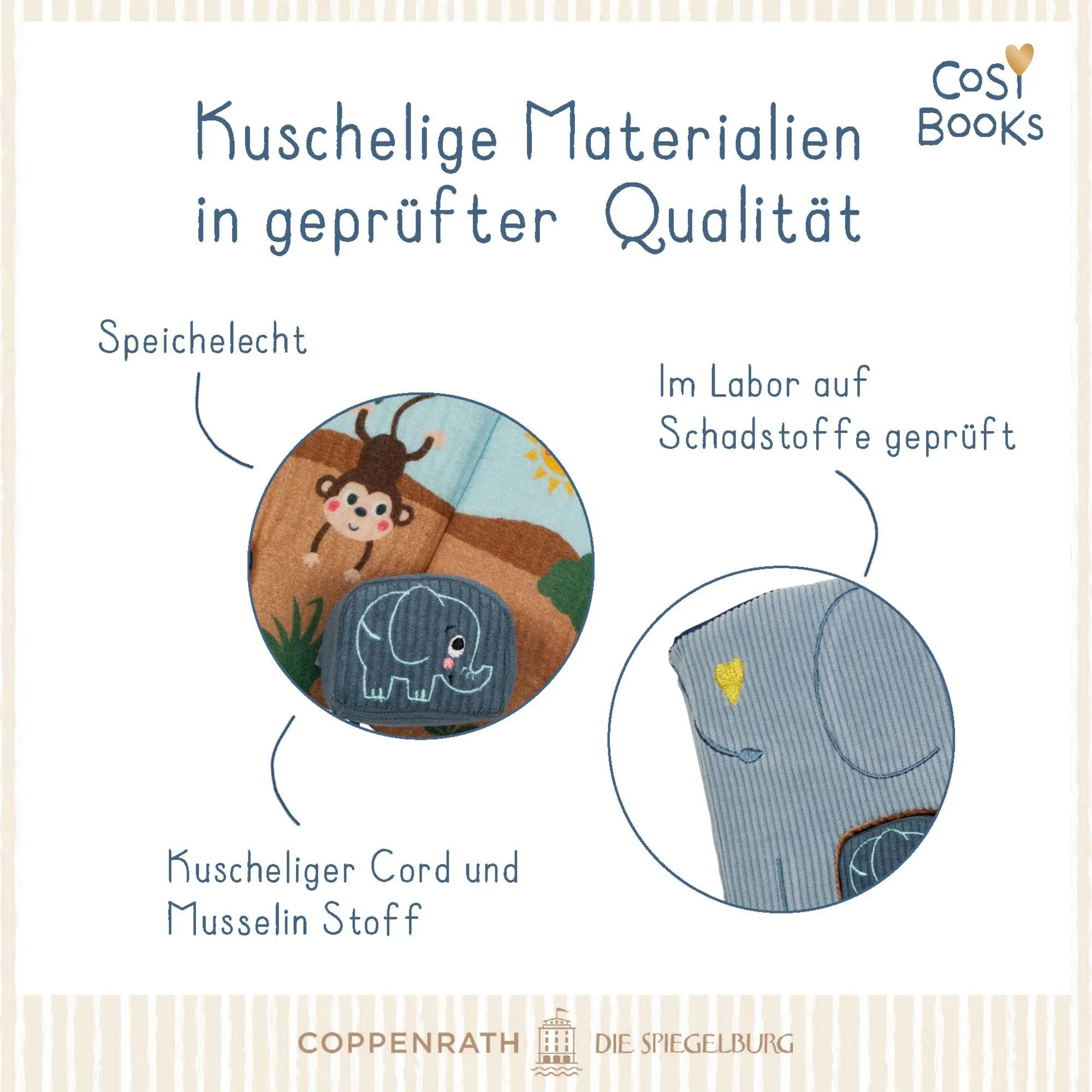 Bild: 9783649652458 | CosyBooks: Babys Spielbuch Kleiner Elefant | Buch | CosyBooks | 8 S.