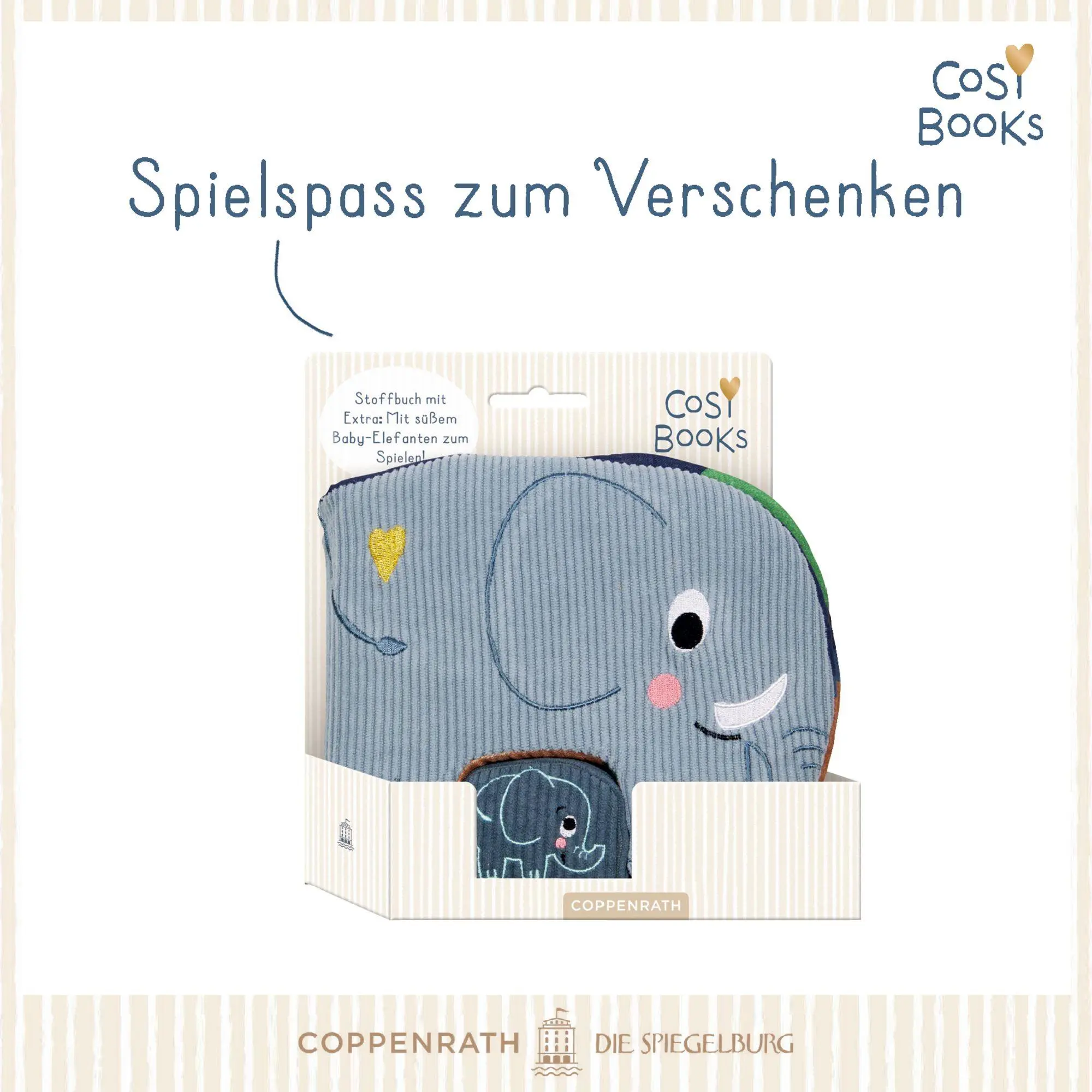 Bild: 9783649652458 | CosyBooks: Babys Spielbuch Kleiner Elefant | Buch | CosyBooks | 8 S.