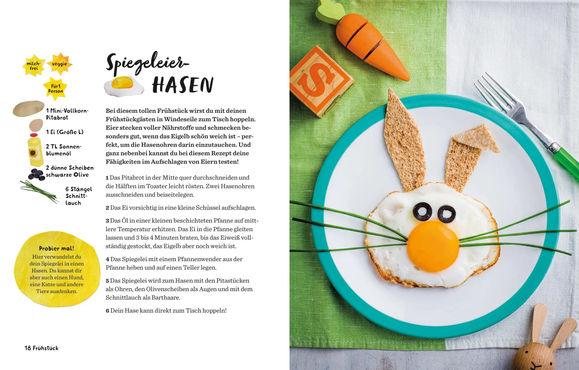 Bild: 9783965842458 | Kunterbunte Kinderküche | Kochen für Kinder leicht gemacht | Karmel