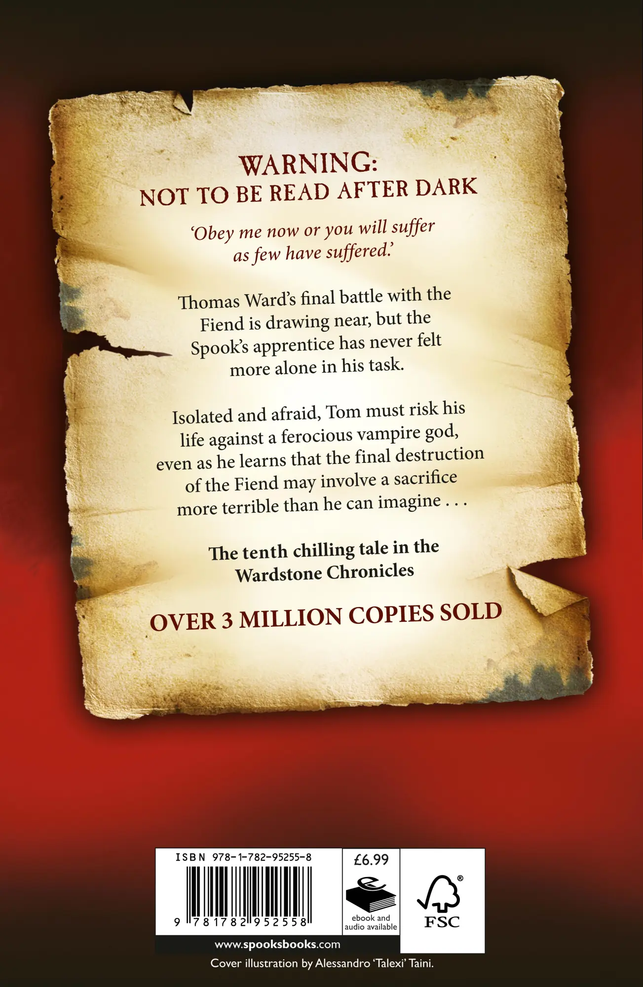 Rückseite: 9781782952558 | The Spook's Blood | Book 10 | Joseph Delaney | Taschenbuch | 384 S.