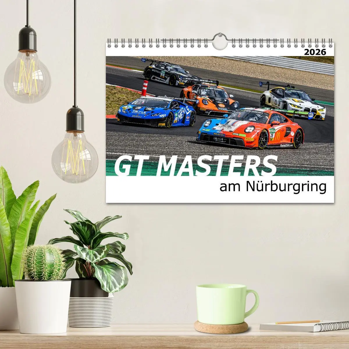 Bild: 9783457272558 | GT Masters am Nürburgring (Wandkalender 2026 DIN A4 quer), CALVENDO...