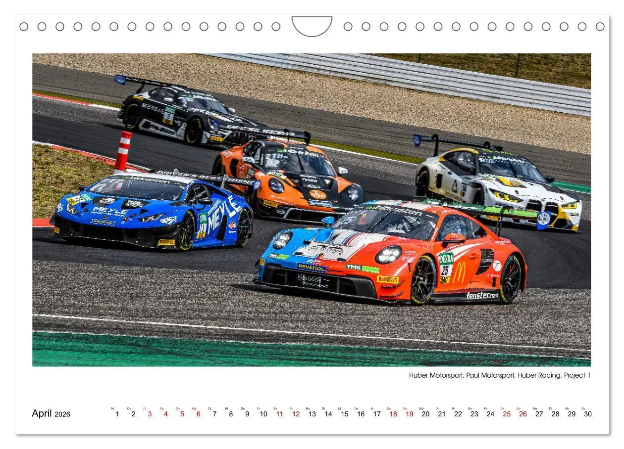 Bild: 9783457272558 | GT Masters am Nürburgring (Wandkalender 2026 DIN A4 quer), CALVENDO...