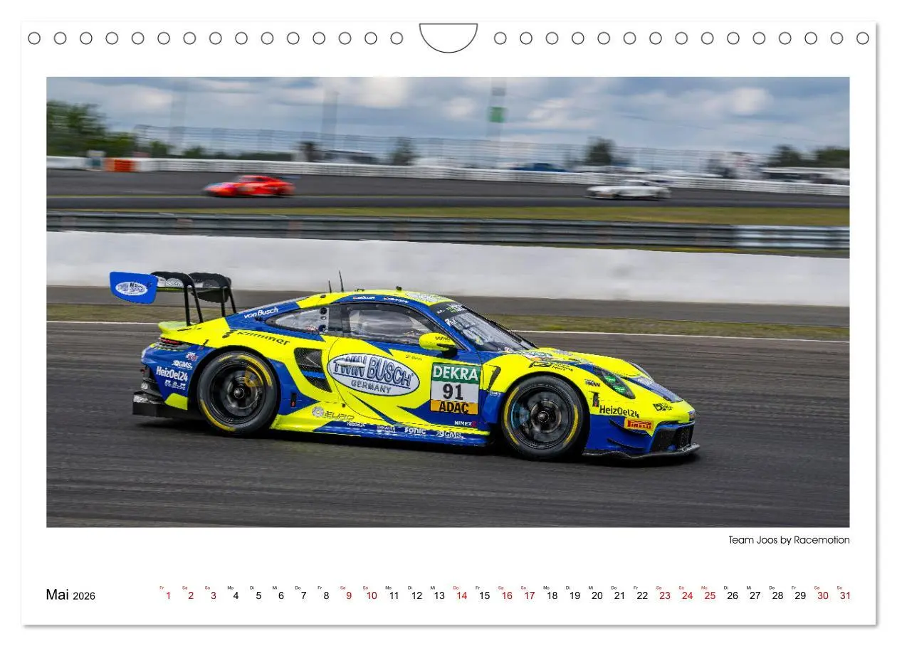 Bild: 9783457272558 | GT Masters am Nürburgring (Wandkalender 2026 DIN A4 quer), CALVENDO...