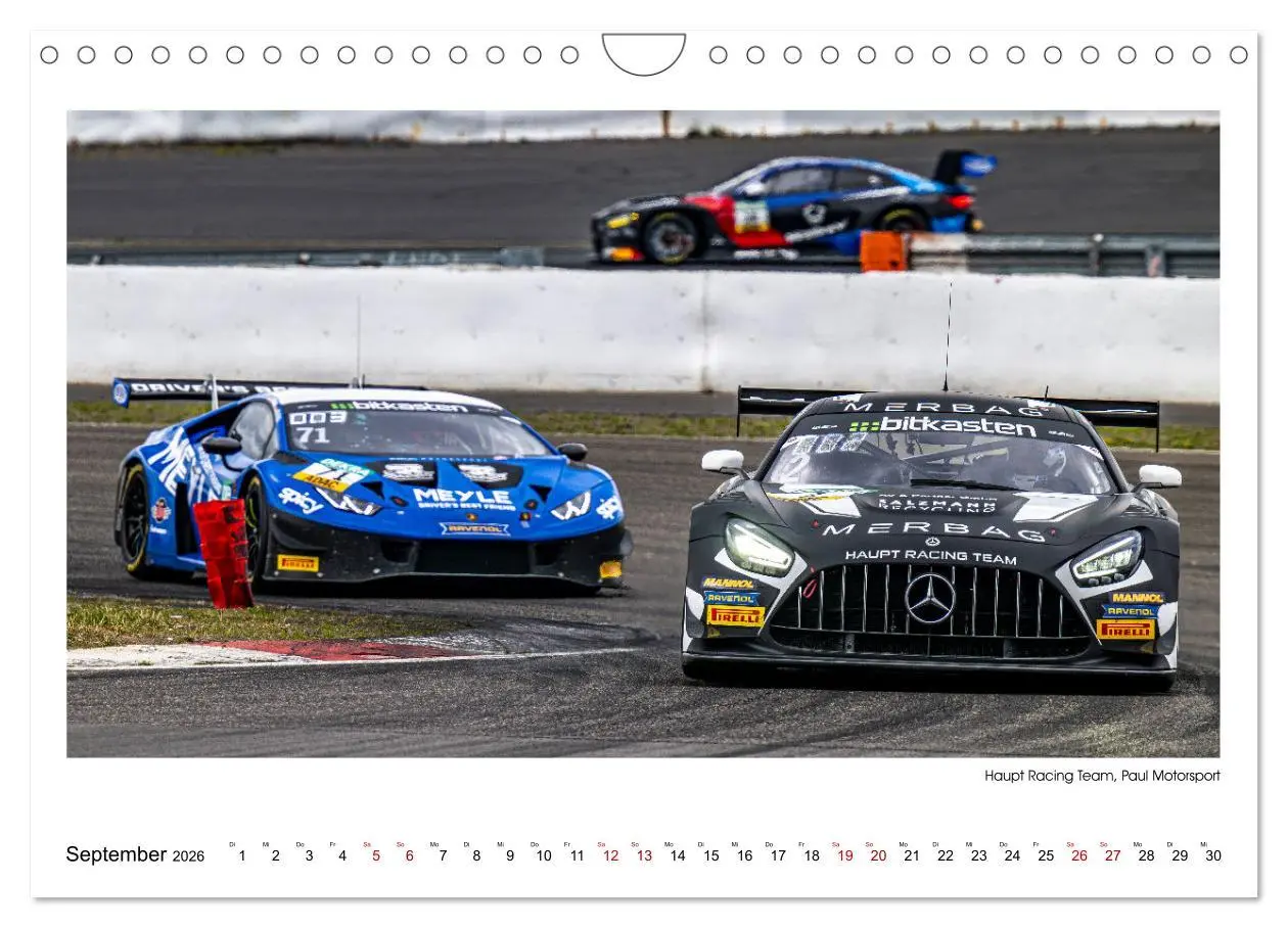 Bild: 9783457272558 | GT Masters am Nürburgring (Wandkalender 2026 DIN A4 quer), CALVENDO...