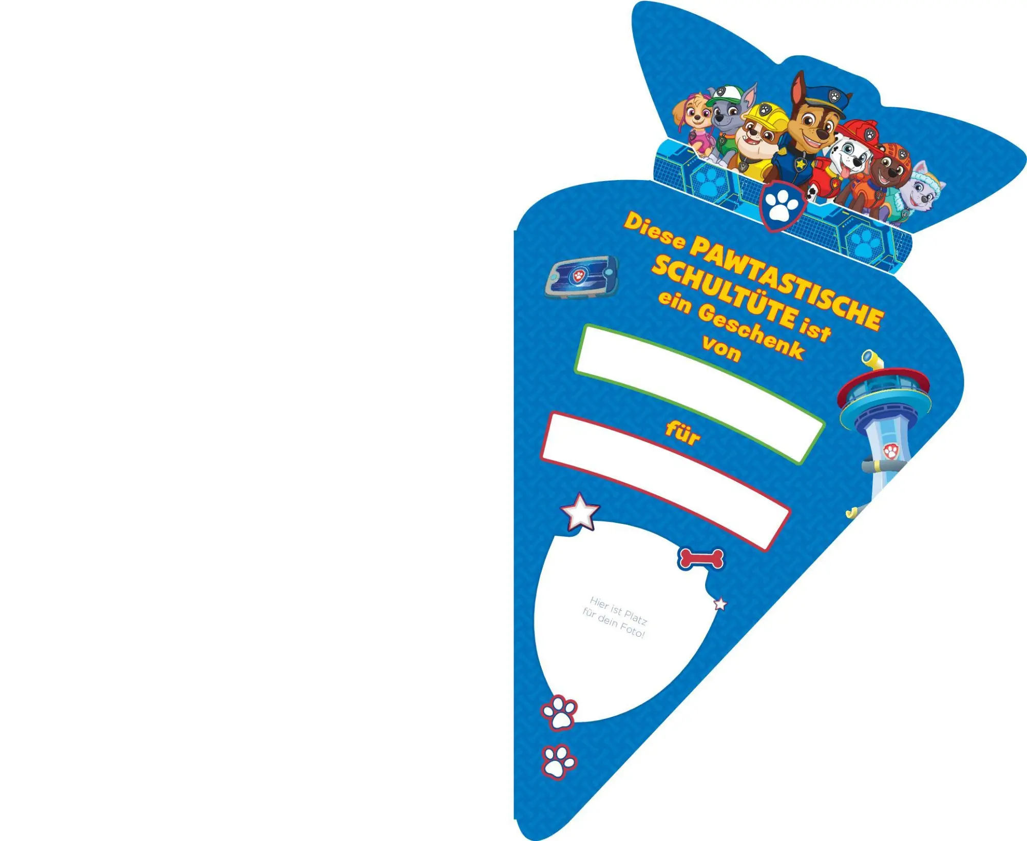 Bild: 9783849932558 | PAW Patrol Ich bin jetzt ein Schulkind! Eintragen, Rätseln, Stickern