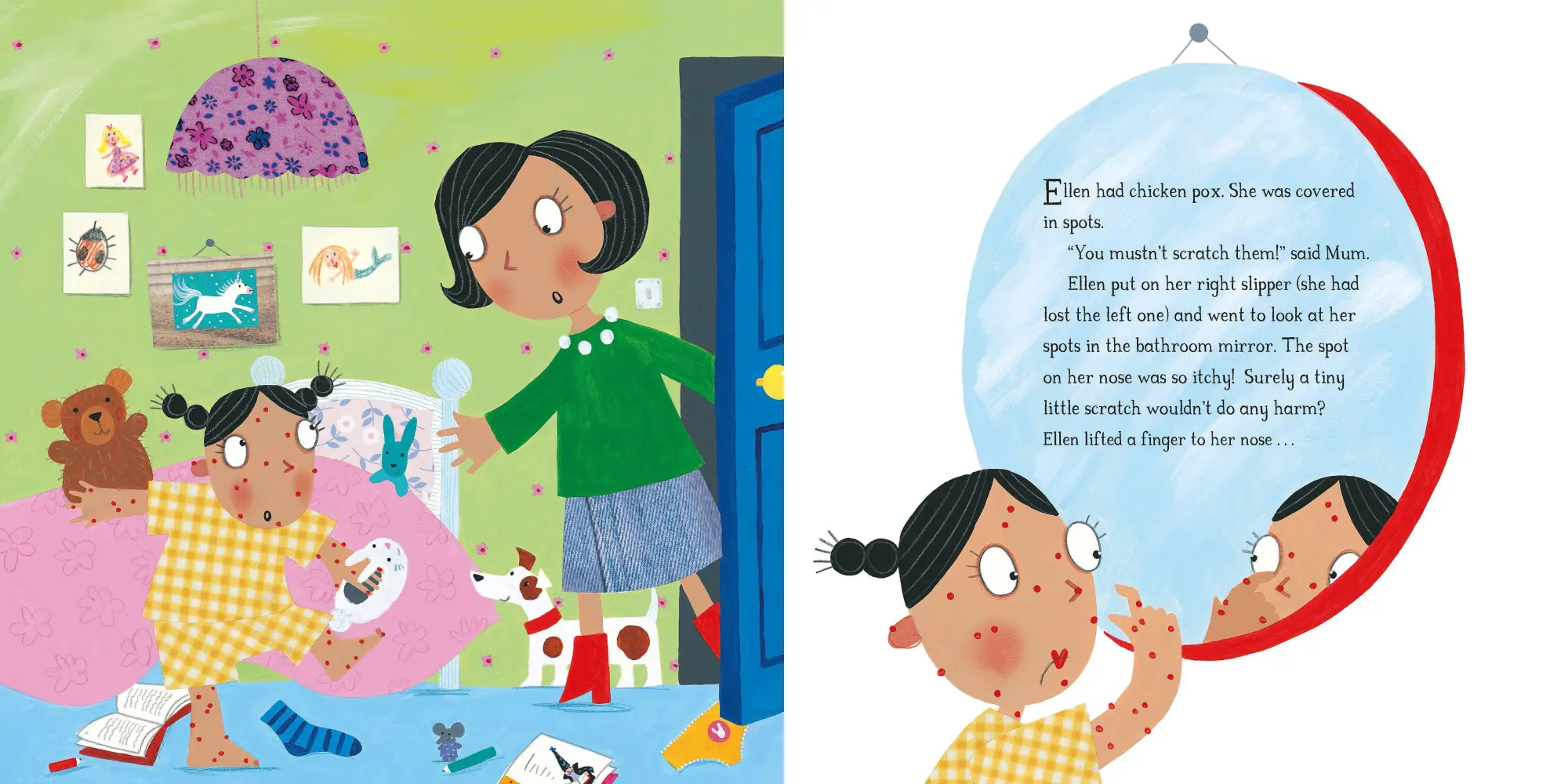 Bild: 9781509862658 | Princess Mirror-Belle and the Dragon Pox | Julia Donaldson | Buch