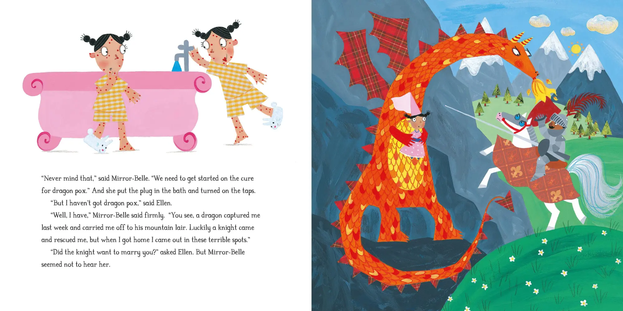 Bild: 9781509862658 | Princess Mirror-Belle and the Dragon Pox | Julia Donaldson | Buch