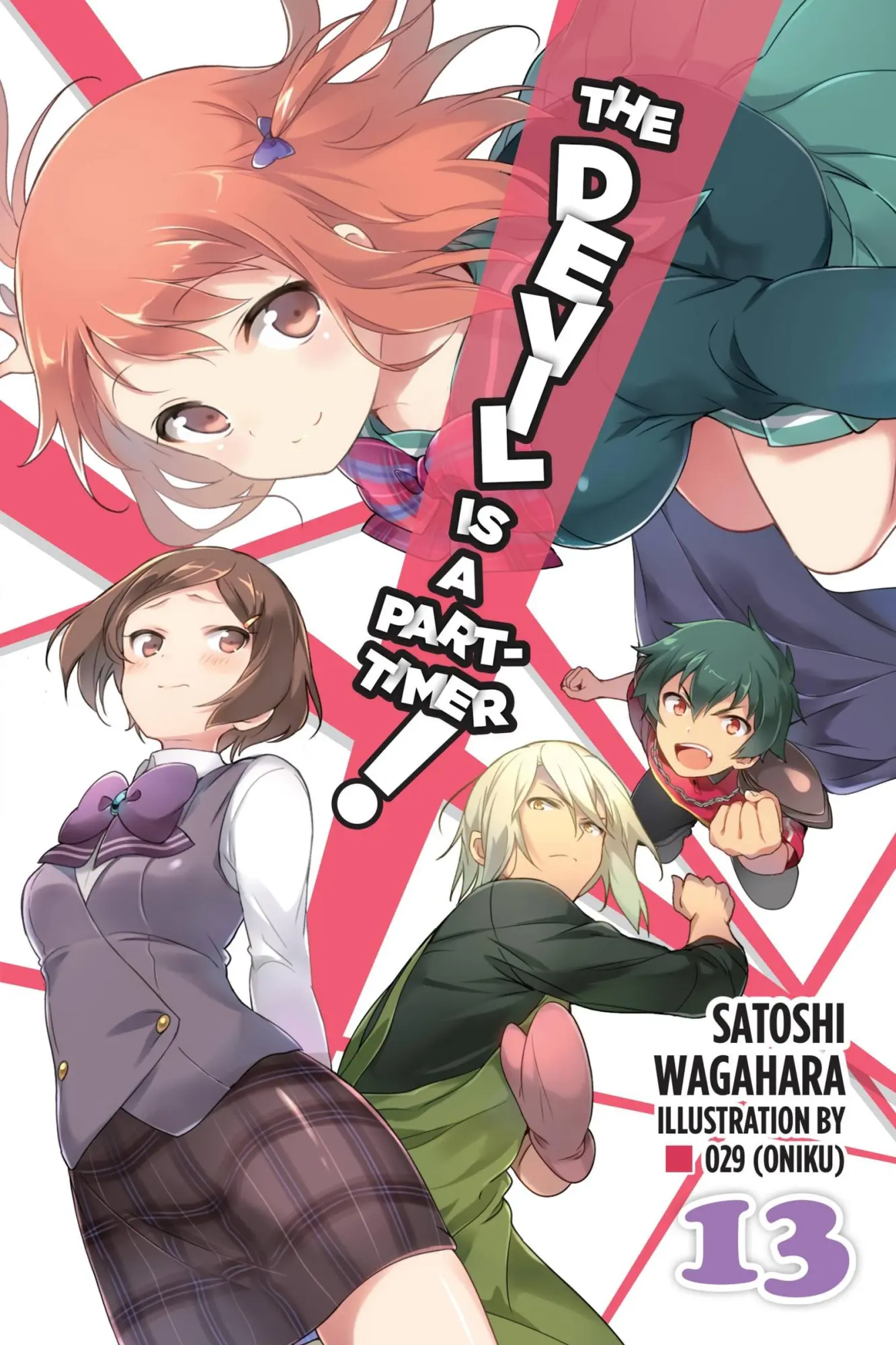 Cover: 9781975302658 | The Devil Is a Part-Timer!, Vol. 13 (Light Novel) | Satoshi Wagahara