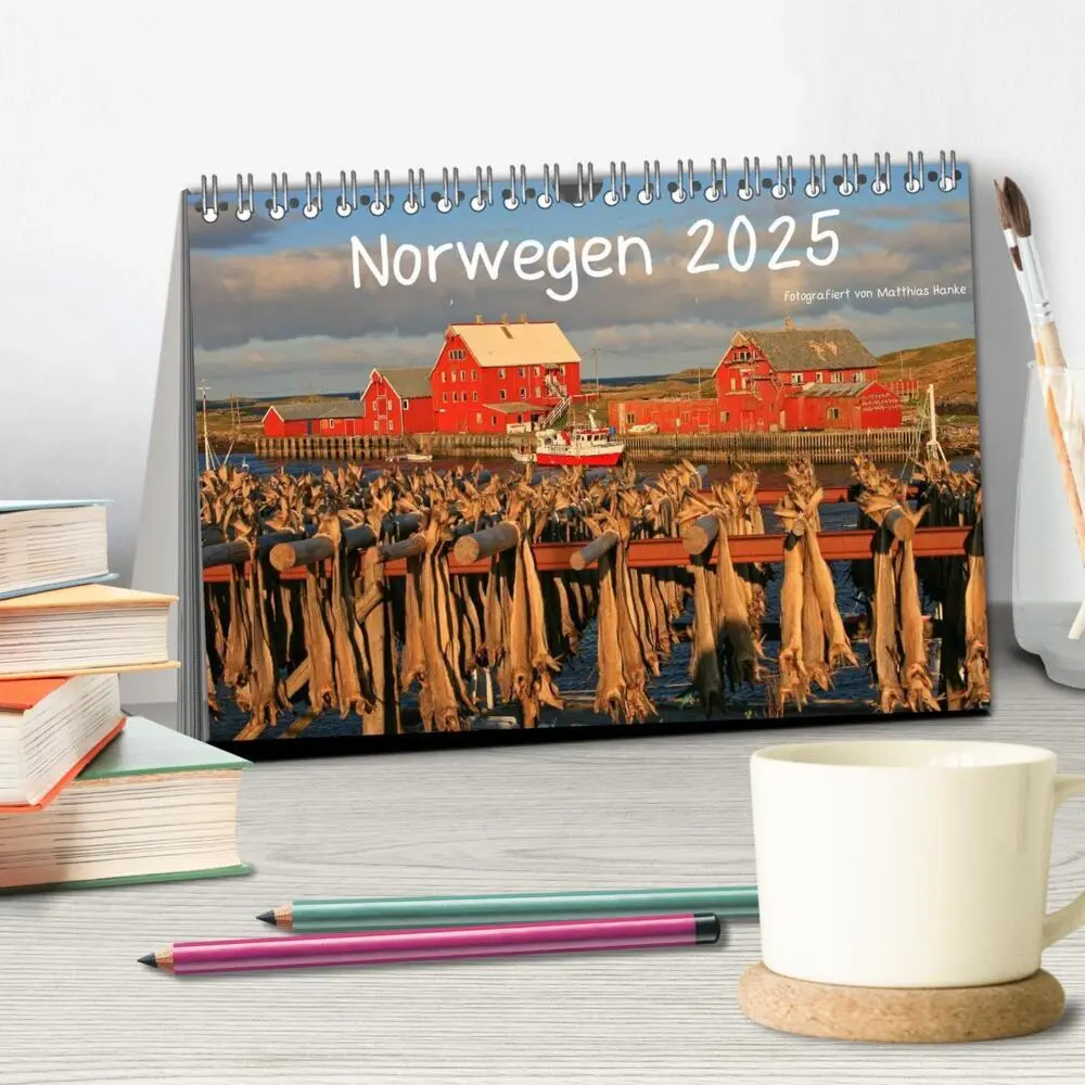 Bild: 9783435792658 | Norwegen 2025 (Tischkalender 2025 DIN A5 quer), CALVENDO...