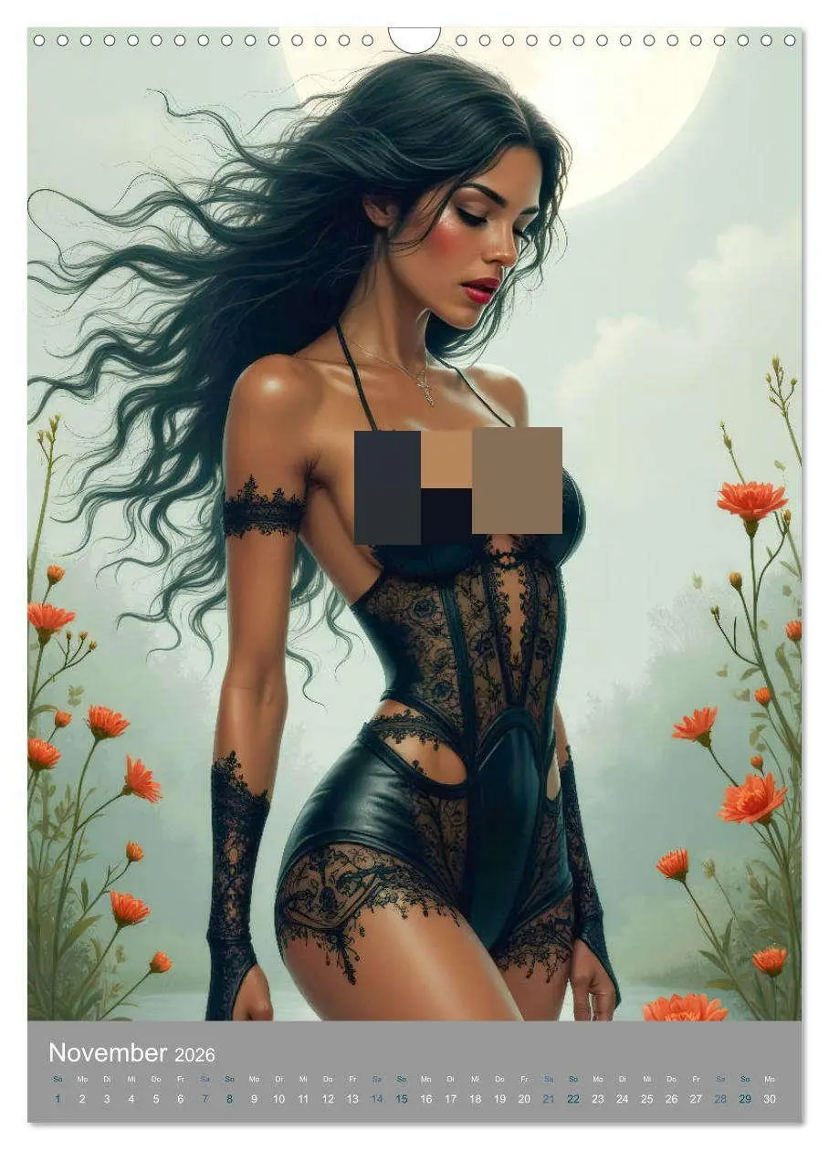 Bild: 9783457262658 | Boho Verführung (Wandkalender 2026 DIN A3 hoch), CALVENDO...