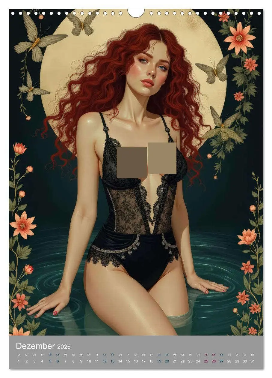 Bild: 9783457262658 | Boho Verführung (Wandkalender 2026 DIN A3 hoch), CALVENDO...