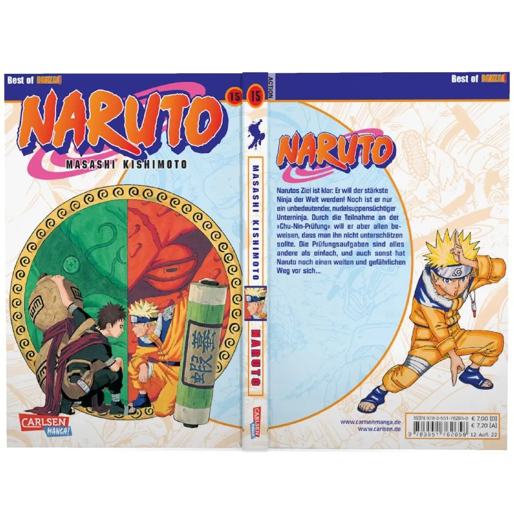 Bild: 9783551762658 | Naruto 15 | Masashi Kishimoto | Taschenbuch | Naruto | 183 S. | 2006