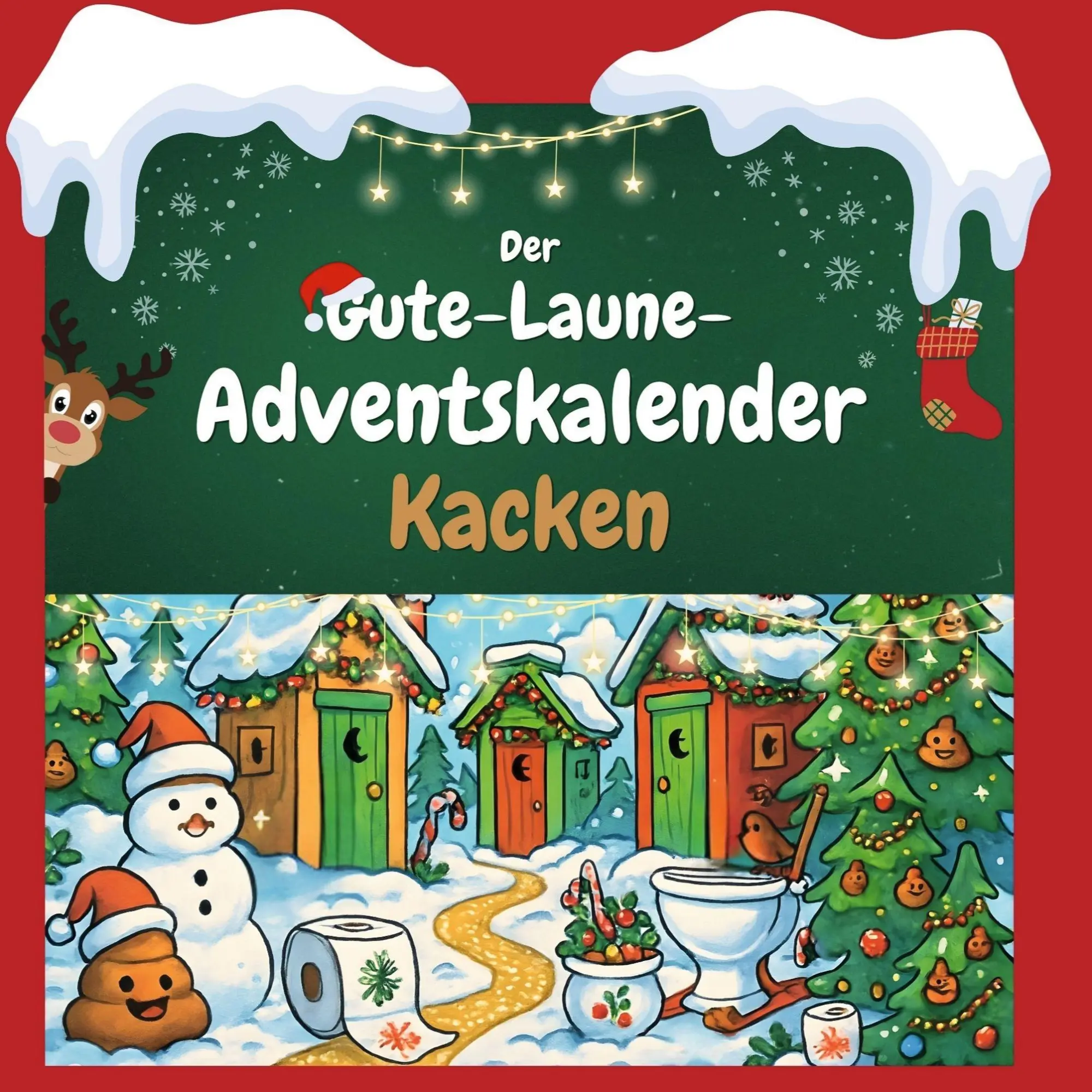 Cover: 9783695312658 | Der Gute-Laune-Adventskalender Kacken | Sofia Hoffmann | Taschenbuch