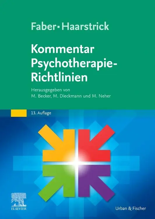 Cover: 9783437212758 | Faber/Haarstrick. Kommentar Psychotherapie-Richtlinien | Taschenbuch