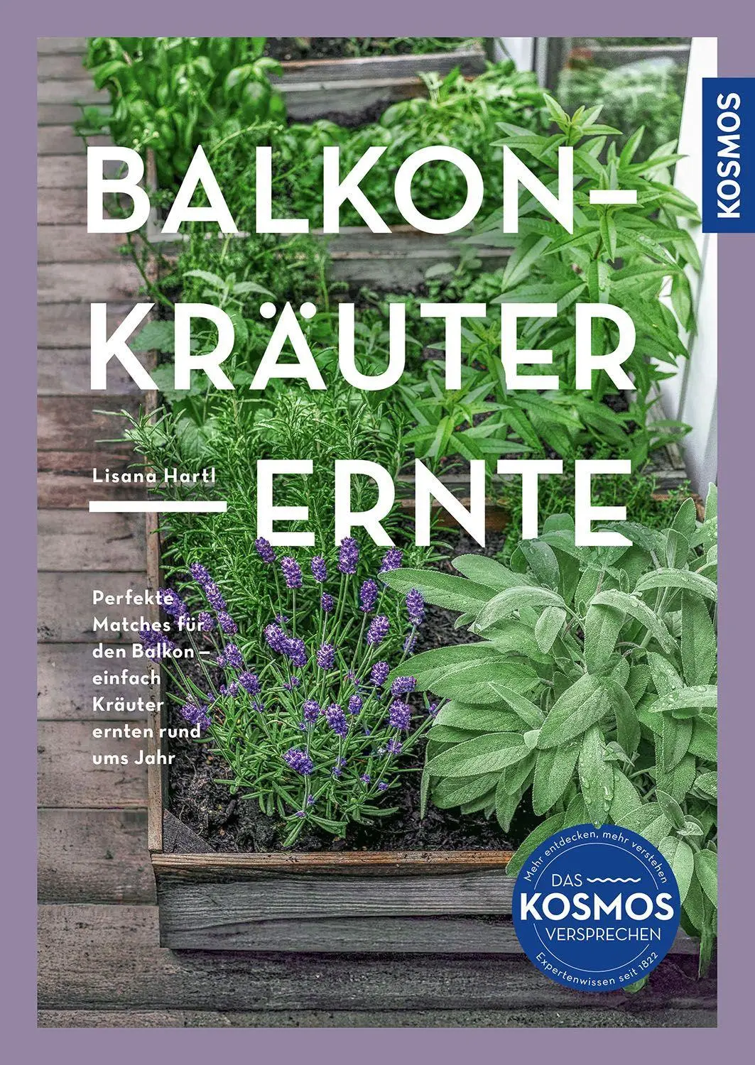 Cover: 9783440182758 | Balkon-Kräuter-Ernte | Lisana Hartl | Taschenbuch | 128 S. | Deutsch