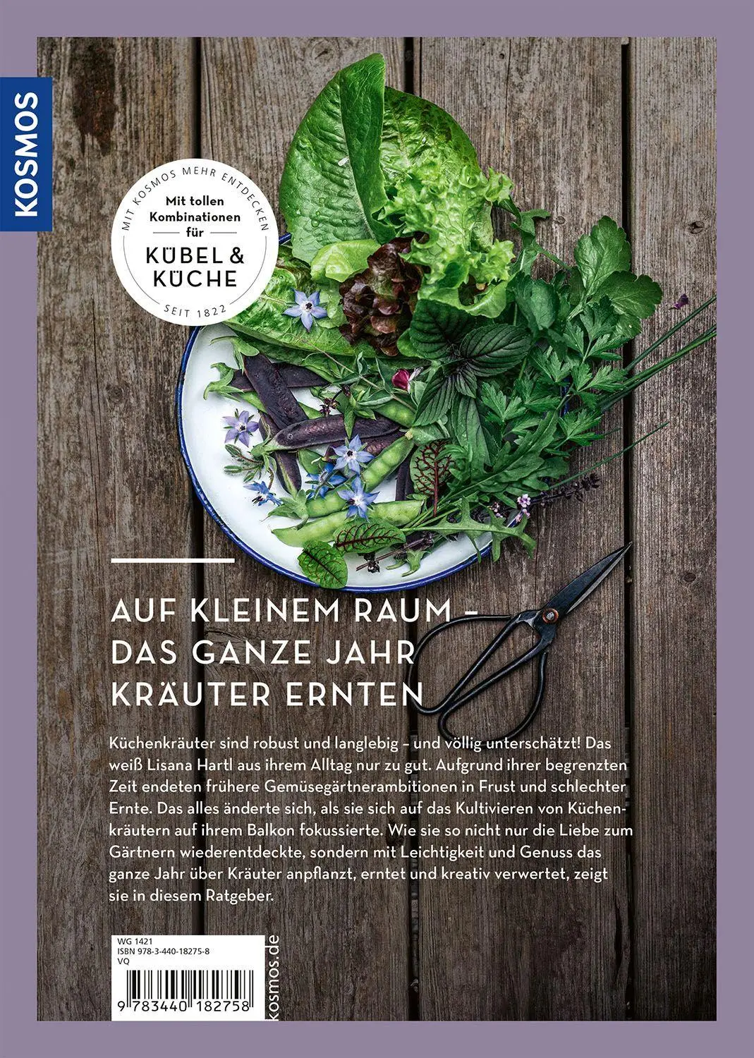Bild: 9783440182758 | Balkon-Kräuter-Ernte | Lisana Hartl | Taschenbuch | 128 S. | Deutsch