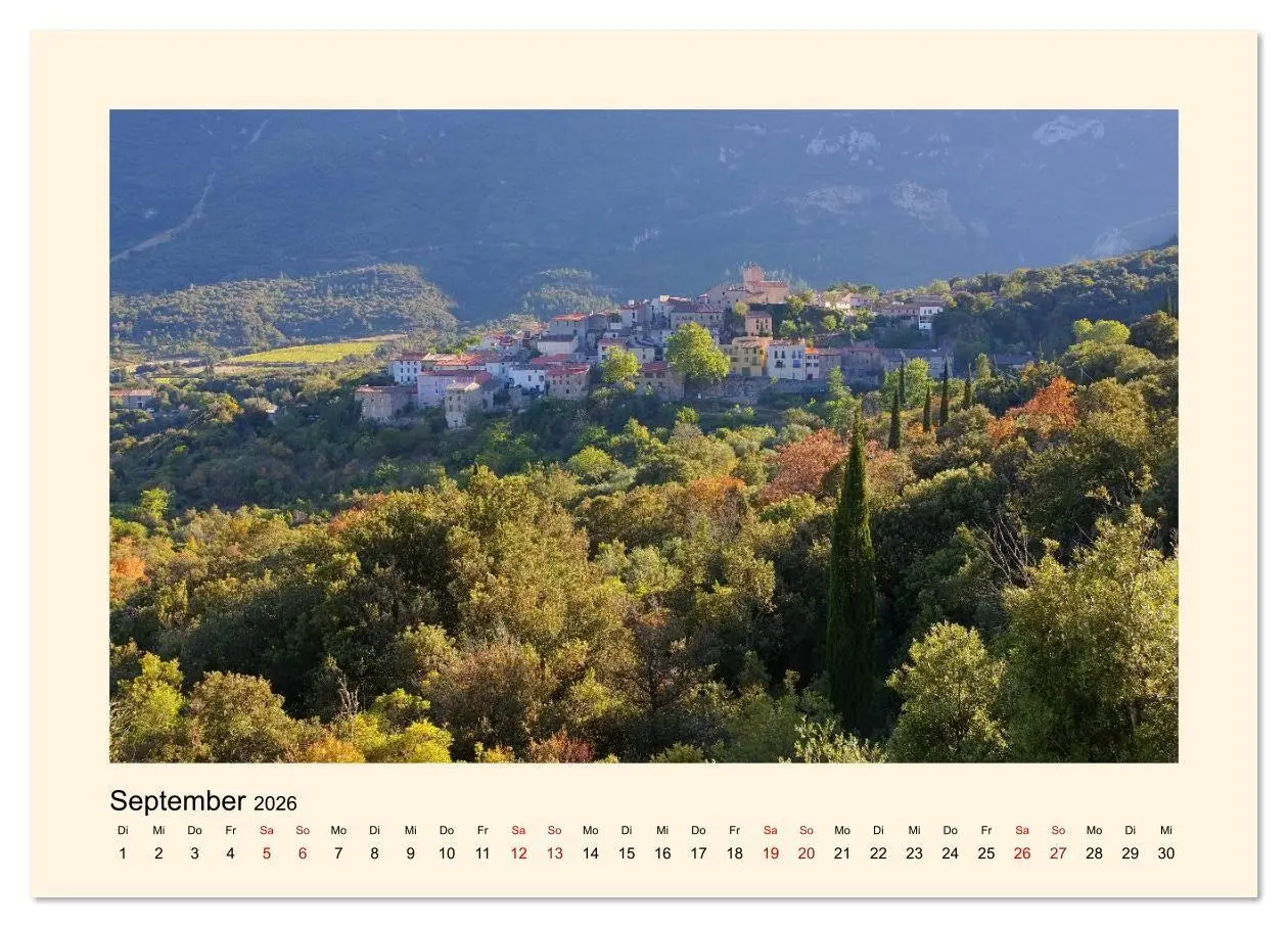Bild: 9783457872758 | Okzitanien - Unterwegs im Pyrenäenvorland (Wandkalender 2026 DIN A2...