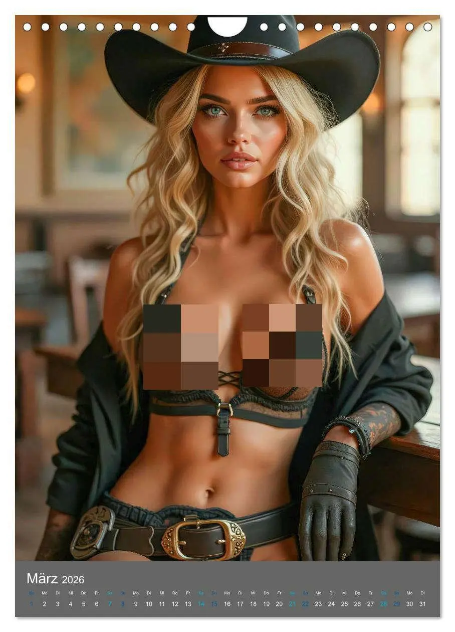 Bild: 9783516412758 | Western-Grazien (Wandkalender 2026 DIN A4 hoch), CALVENDO...