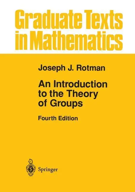 Bild: 9780387942858 | An Introduction to the Theory of Groups | Joseph J. Rotman | Buch