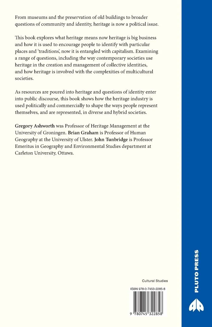 Rückseite: 9780745322858 | Pluralising Pasts | G. J. Ashworth (u. a.) | Taschenbuch | Englisch